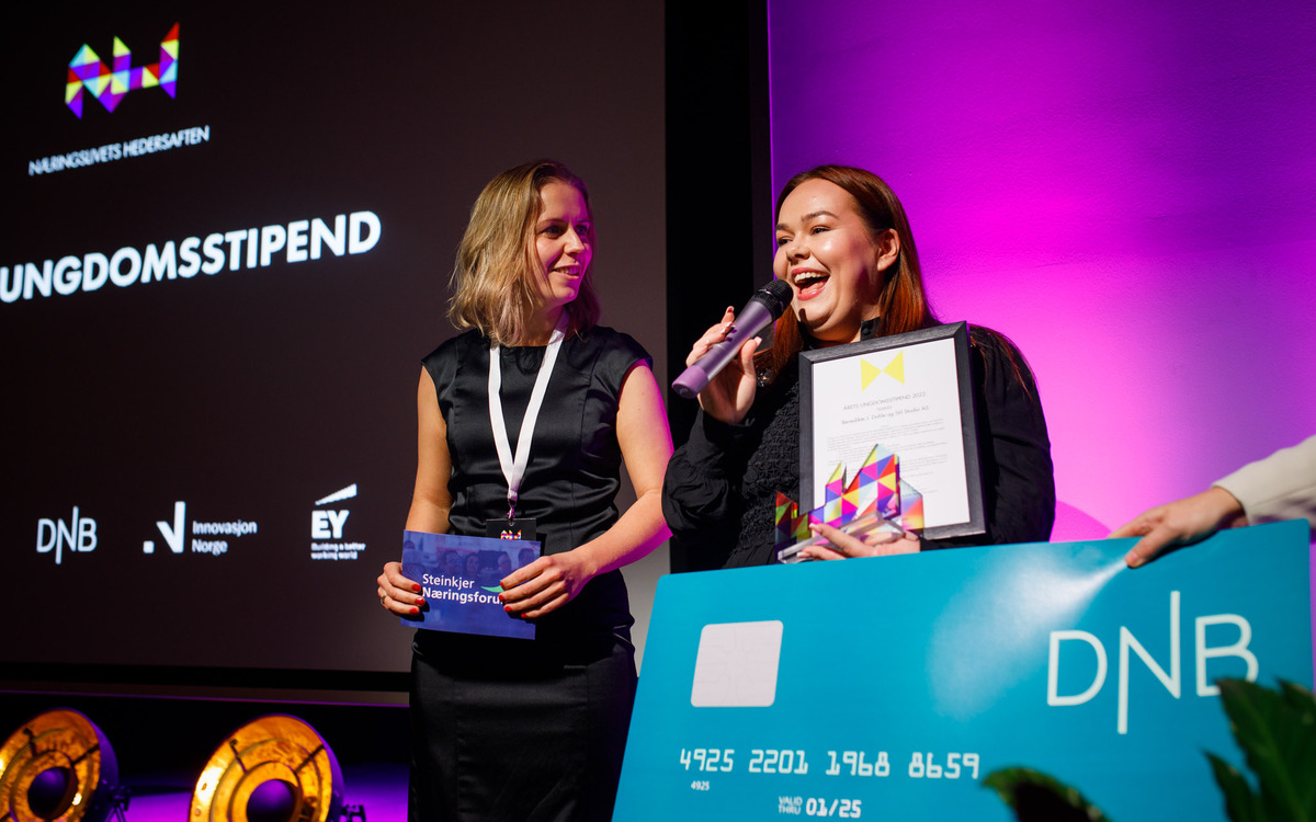 Benedikte J. Dahle vant Årets ungdomsstipend i 2022. Foto: Thomas Jergel, Camerat