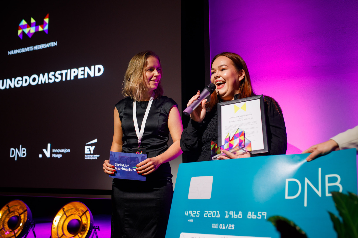 Benedikte J. Dahle vant Årets ungdomsstipend i 2022. Foto: Thomas Jergel, Camerat