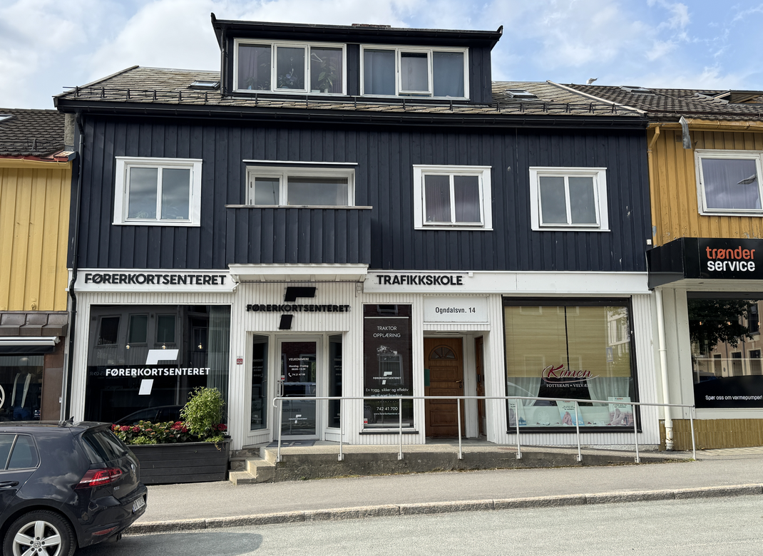 Næringslokale sentralt i Steinkjer sentrum til leie